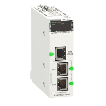 Schneider 3-PORT ETH ADVANCED COM X80 MOD COA